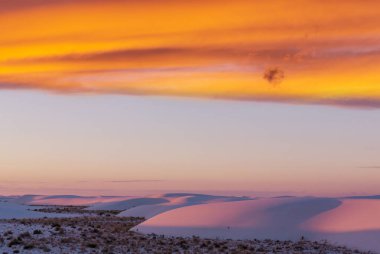 New Mexico, ABD 'deki White Sands Dunes