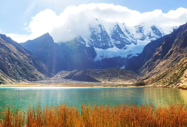 Beaux Paysages Montagnes Cordillère Huayhuash Pérou Amérique Sud — Photo