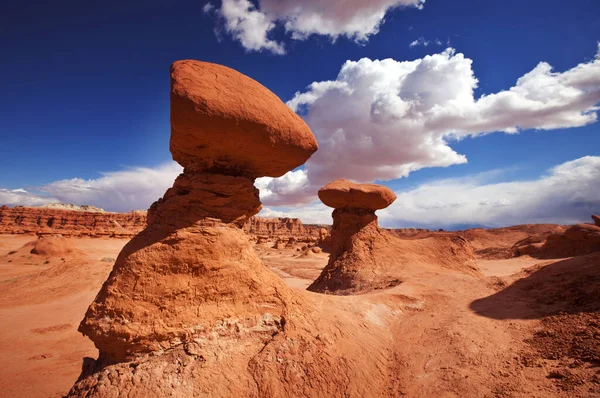 Paisagens Naturais Incomuns Goblin Valley Utah Eua — Fotografia de Stock