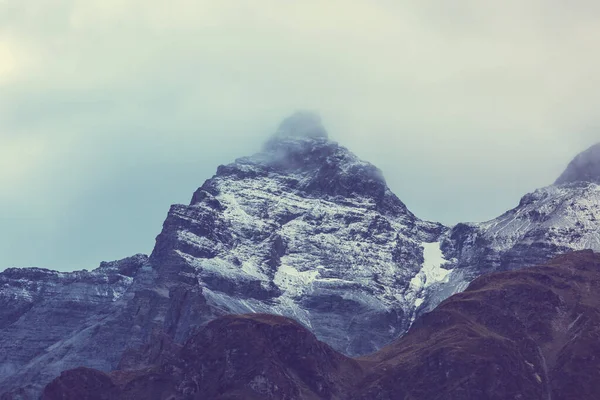 Hermosos Paisajes Naturales Parque Nacional Mount Cook Isla Sur Nueva — Foto de Stock