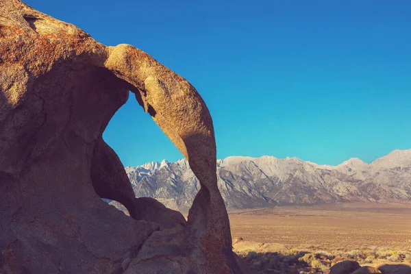 Caminhante Formações Pedra Incomuns Colinas Alabama Califórnia Eua — Fotografia de Stock