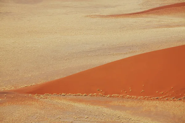 Sanddünen Und Wüste Namibia Afrika — Stockfoto