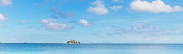 Increíble Vista Panorámica Bahía Del Mar Las Islas Montaña Palawan — Foto de Stock