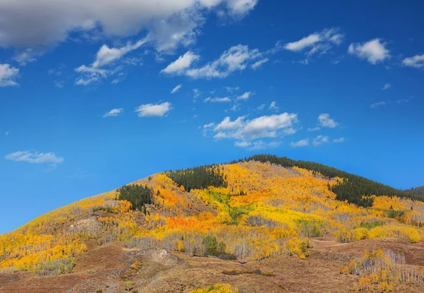 Temporada Final Otoño Las Montañas —  Fotos de Stock