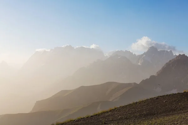 Bela Paisagem Das Montanhas Fanns Tajiquistão — Fotografia de Stock