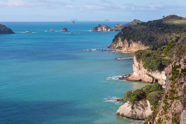 Hermosos Paisajes Playa Del Océano Nueva Zelanda Inspirando Fondo Natural — Foto de Stock