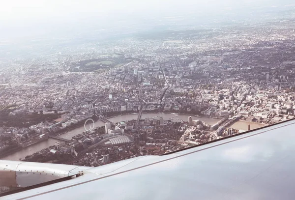 Panorama Panoramico Londra Aereo — Foto Stock