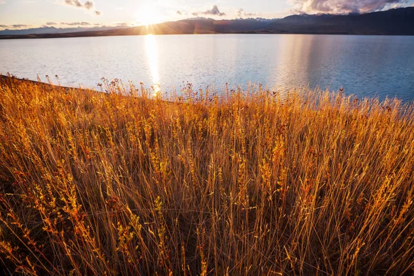 Der Schöne See Der Herbstsaison — Stockfoto