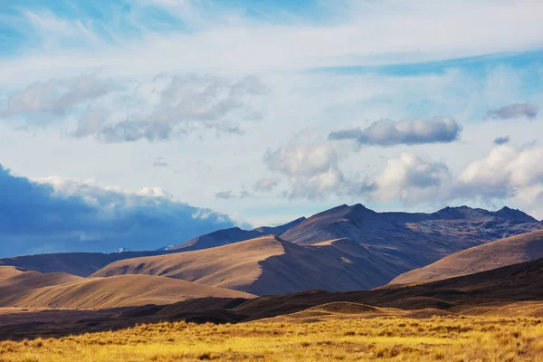 Piękne Naturalne Krajobrazy Parku Narodowym Mount Cook Wyspa Południowa Nowa — Zdjęcie stockowe