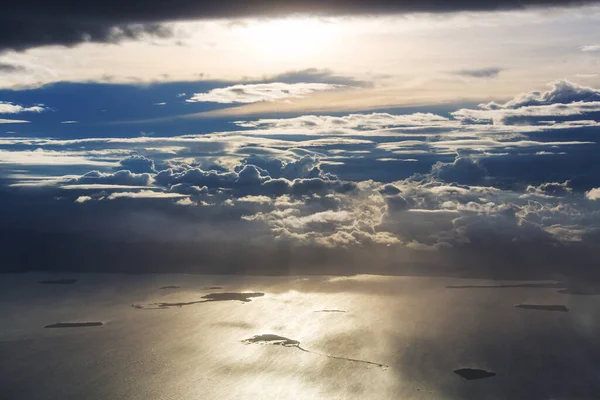 Veduta Aerea Delle Isole Tropicali — Foto Stock