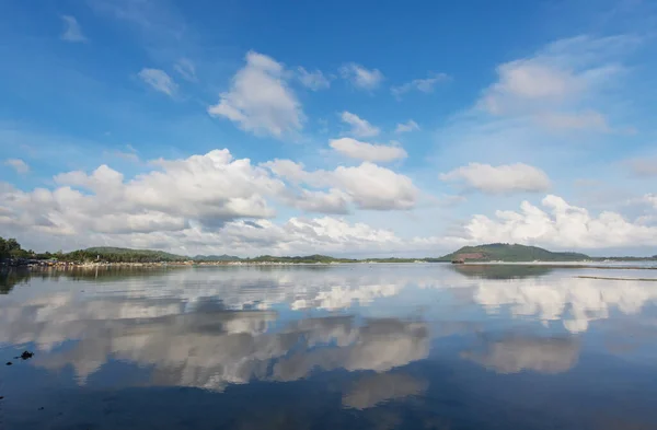 Niesamowity Widok Zatokę Morską Wyspy Górskie Palawan Filipiny Wakacje Spokój — Zdjęcie stockowe