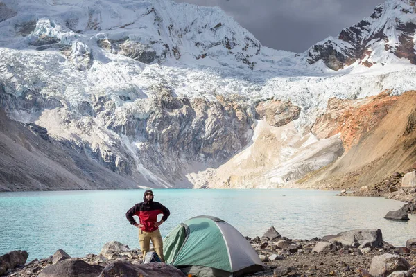 Wandeltent Bergen Mount Baker Recreation Area Washington Verenigde Staten — Stockfoto