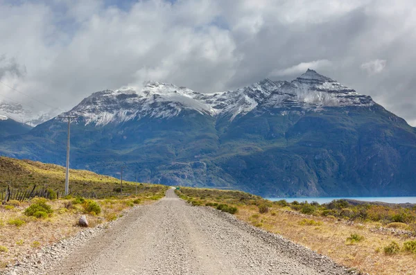 Прекрасний Гірський Ландшафт Трасі Carretera Austral Південній Патагонії Чилі — стокове фото