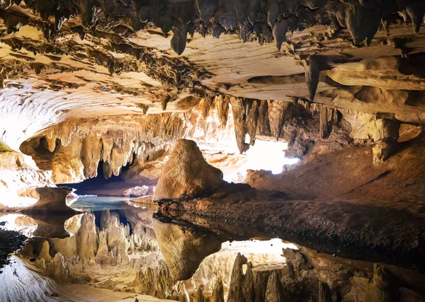 Paisagens Cavernas Incomuns Nova Zelândia — Fotografia de Stock