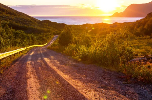 Road Norway Mountains Summer Season — Stock Photo, Image