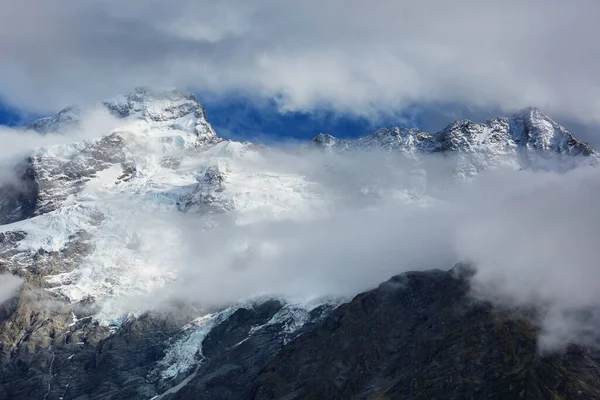 Krásné Přírodní Scenérie Mount Cook National Park Jižní Ostrov Nový — Stock fotografie