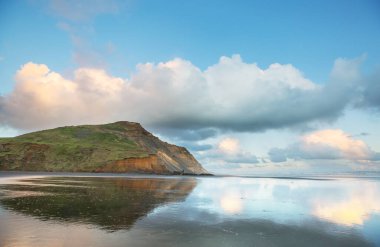Ocean Beach, Yeni Zelanda 'da güzel manzaralar var. İlham verici doğal ve seyahat geçmişi