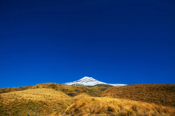 Góra Taranaki Góra Egmont Parku Narodowym Egmont Wyspa Północna Nowa — Zdjęcie stockowe