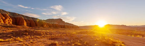 ユタ州での砂岩の形成 美しい珍しい風景 — ストック写真