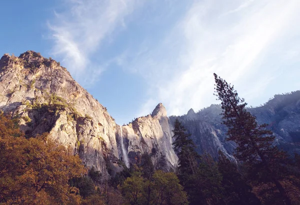 Krajobrazy Parku Narodowego Yosemite Kalifornia — Zdjęcie stockowe