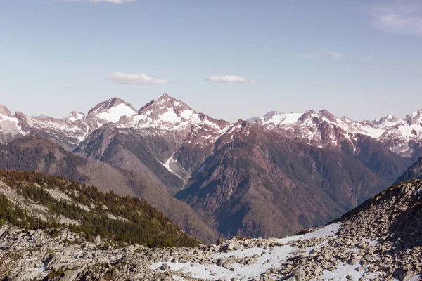 Schöner Berggipfel Der North Cascade Range Washington Usa — Stockfoto