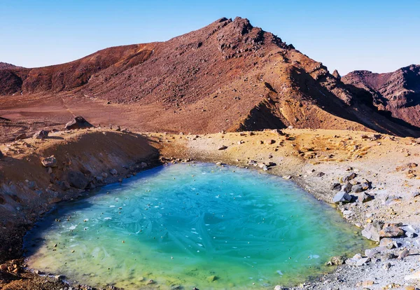 Mount Taranaki Mount Egmont Národním Parku Egmont Severní Ostrov Nový — Stock fotografie