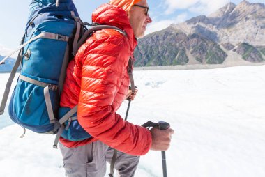 Yaz zamanı Alaska 'da yürüyüş