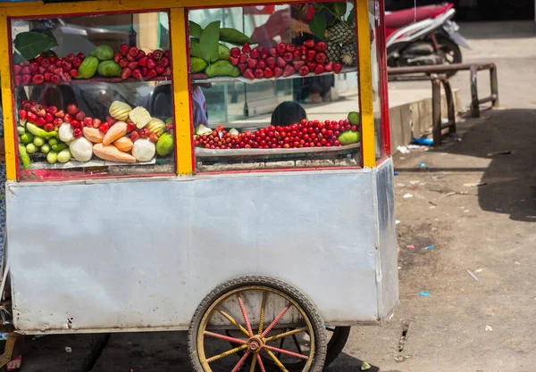 Asian Street Merchandise Katmandu — Zdjęcie stockowe