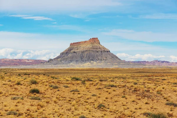 Formaciones Arenisca Utah Hermosos Paisajes Inusuales — Foto de Stock