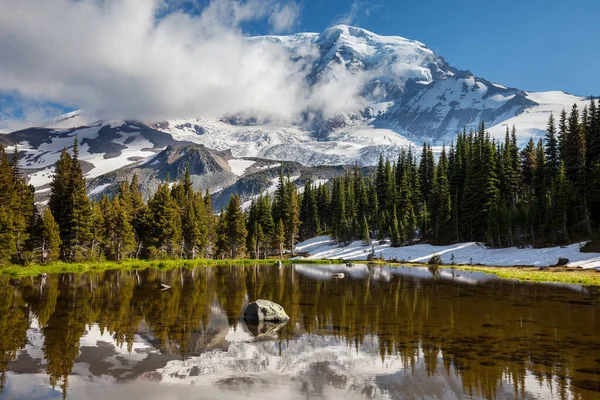 Mount Rainier National Park Washington — Stock Photo, Image