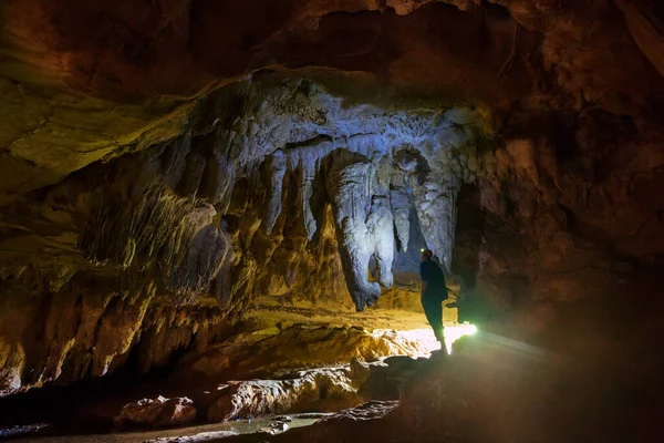 Paisagens Cavernas Incomuns Nova Zelândia — Fotografia de Stock