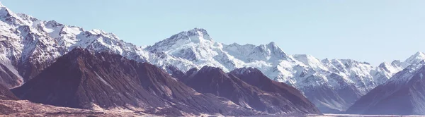 Belas Paisagens Naturais Mount Cook National Park South Island Nova — Fotografia de Stock