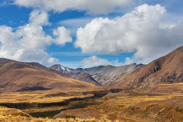 Vackra Naturlandskap Mount Cook National Park Sydön Nya Zeeland — Stockfoto