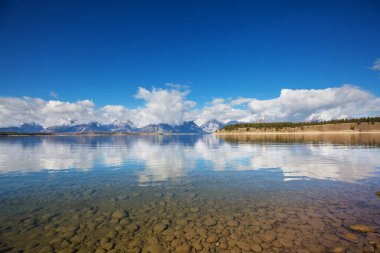 Grand Teton Ulusal Parkı, Wyoming, ABD.