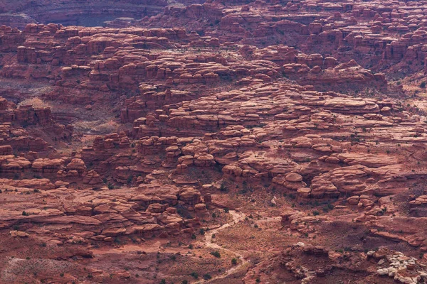 ユタ州での砂岩の形成 美しい珍しい風景 — ストック写真