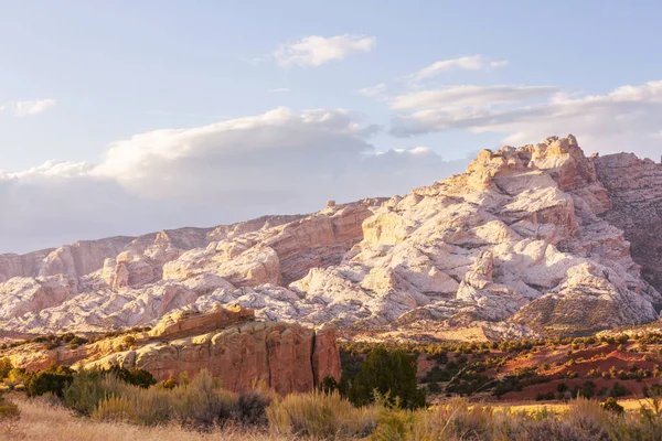 Sandsteinformationen Utah Usa Schöne Ungewöhnliche Landschaften — Stockfoto