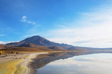 Atacama Çölü, Kuzey Şili 'deki güzel doğal manzaralar.