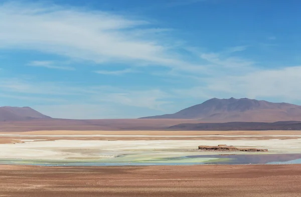 Unusual Mountains Landscapes Bolivia Altiplano Travel Adventure South America — Stock Photo, Image