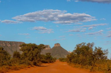Jalapao Ulusal Parkı, Brezilya, Güney Amerika 'da kaya oluşumları