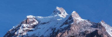 Cordillera Blanca, Peru, Güney Amerika 'daki güzel dağ manzaraları