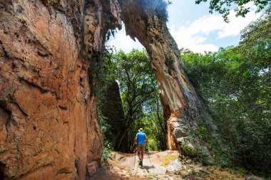 Sete Cidades Ulusal Parkı Piaui, Brezilya, Güney Amerika