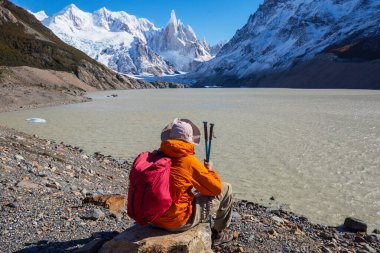 Patagonya dağlarında yürüyüş, Arjantin
