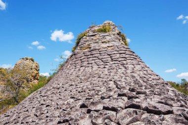 Sete Cidades Ulusal Parkı Piaui, Brezilya, Güney Amerika