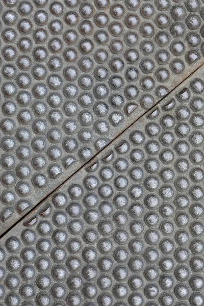 Metallic Textuur Behorend Tot Een Aantal Straatmeubels Versleten Metalen Textuur — Stockfoto