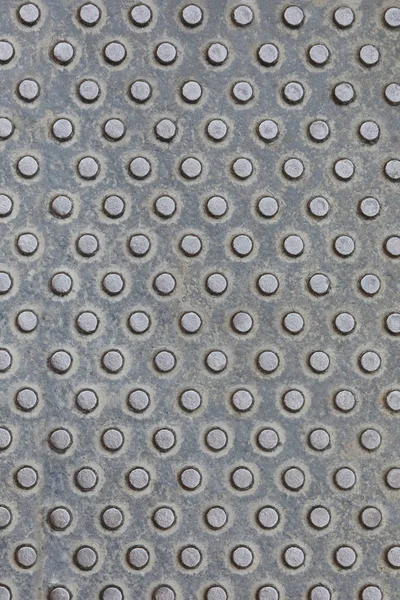 Metallic Texture Belonging Some Street Furniture Worn Metal Texture Detail — Stock Photo, Image