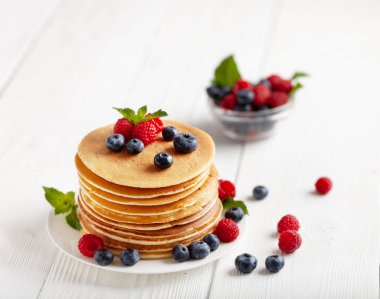 Amerikan yaban mersinli krep