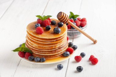 Amerikan yaban mersinli krep