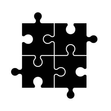 Yapboz parçaları kümesi