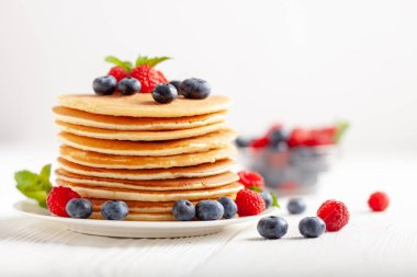 Amerikan yaban mersinli krep