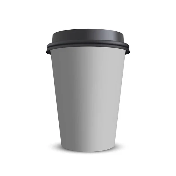 Tasse de café en papier — Image vectorielle